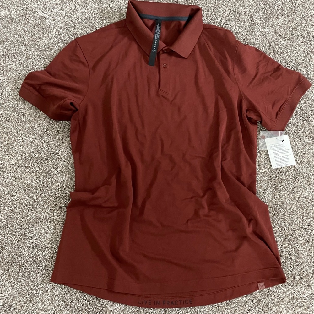 Lululemon XL NWT mens polo